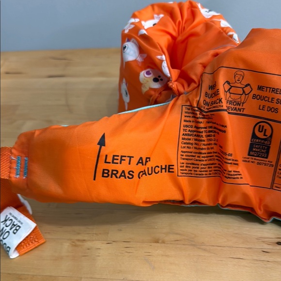 COLEMAN PUDDLE JUMPER SWIM VEST KIDS FLOATIE FISH DINOSAUR TODDLER SWIMSUIT - Picture 7 of 13